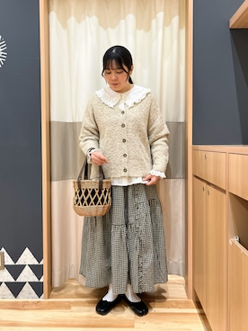 たむらちはるさん(レディース・160cm)の冬コーディネート