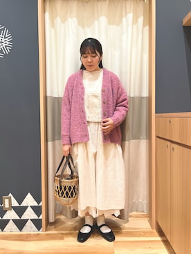 たむらちはるさん（レディース・160cm）の冬コーディネート