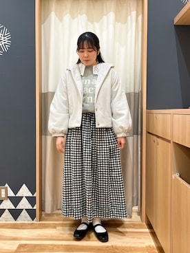 たむらちはるさん(レディース・160cm)の冬コーディネート