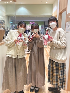 たむらちはるさん(レディース・160cm)の冬コーディネート