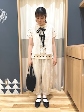 たむらちはるさん（レディース・160cm）の夏コーディネート