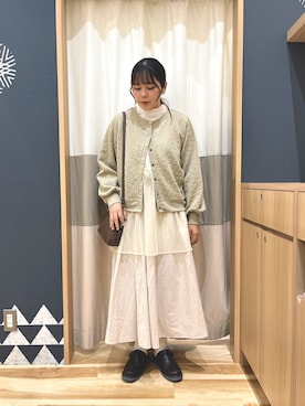 たむらちはるさん（レディース・160cm）の秋コーディネート