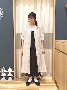 たむらちはるさん（レディース・160cm）の秋コーディネート