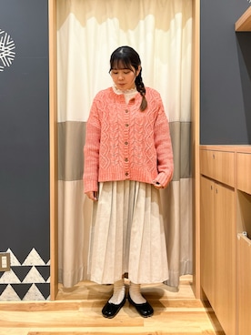 たむらちはるさん（レディース・160cm）の冬コーディネート