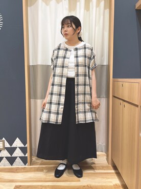 たむらちはるさん（レディース・160cm）の夏コーディネート