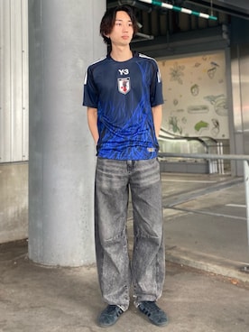 「アディダス(adidas)」｜hideharuさん（メンズ・178cm）の春コーディネート