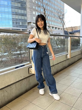 KSさん（レディース・152cm）の冬コーディネート