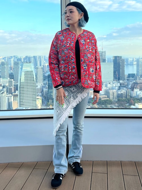 セール】adidas Originals × Liberty London キルトジャケット