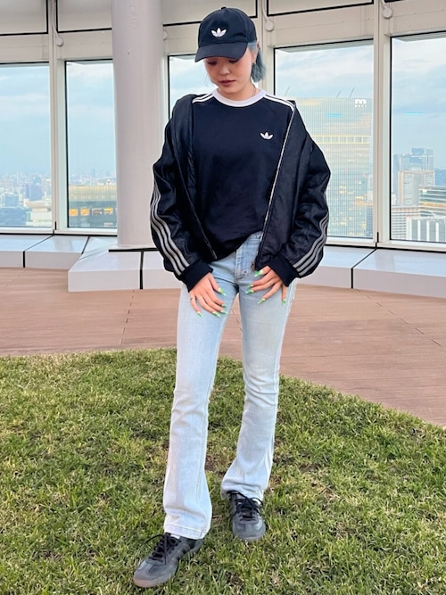 adidasのジャケット/アウターを使ったコーディネート(ZOZOTOWN Yahoo