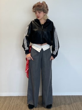 NHさん(レディース・168cm)の冬コーディネート