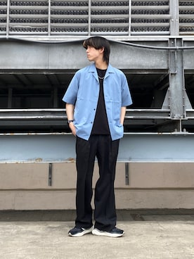 SHOさん（メンズ・178cm）の春コーディネート