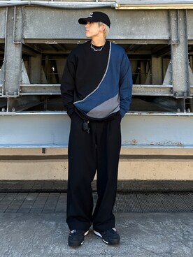 SHOさん(メンズ・178cm)の冬コーディネート