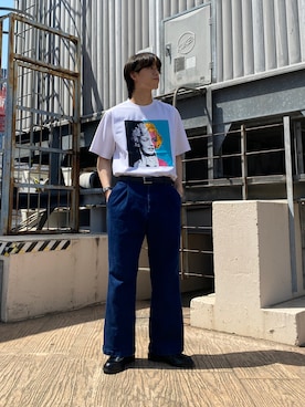 「instagramフォローお願いします」｜SHOさん（メンズ・178cm）の春コーディネート