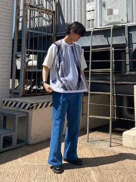 SHOさん（メンズ・178cm）の春コーディネート