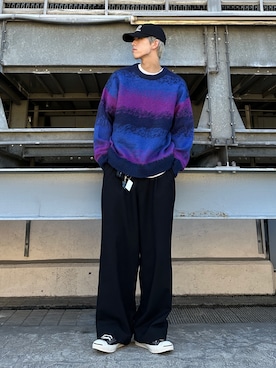 SHOさん(メンズ・178cm)の冬コーディネート