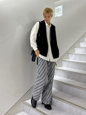 SHOさん（メンズ・178cm）の夏コーディネート