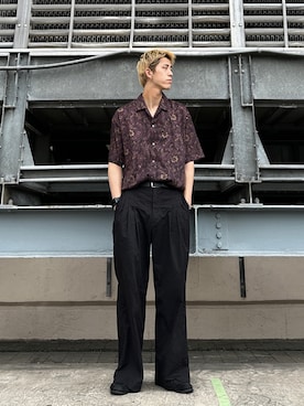 SHOさん（メンズ・178cm）の夏コーディネート