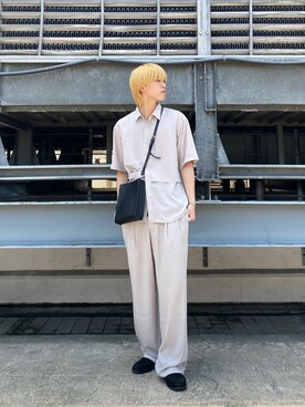 SHOさん（メンズ・178cm）の夏コーディネート