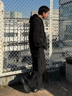 「tk.TAKEO KIKUCHI（ティーケータケオキクチ）のアイテム（ベスト）」を使った、SHOさん（メンズ・178cm）の春コーディネート