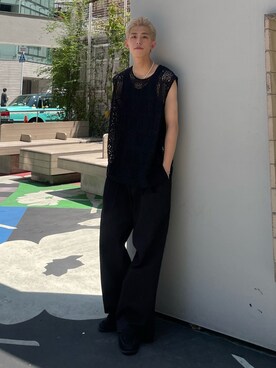 SHOさん（メンズ・178cm）の夏コーディネート