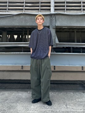 SHOさん（メンズ・178cm）の夏コーディネート