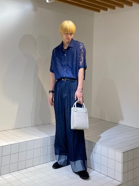 「instagramフォローお願いします」｜SHOさん（メンズ・178cm）の春コーディネート