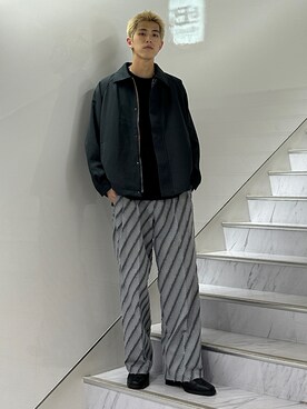 SHOさん（メンズ・178cm）の夏コーディネート