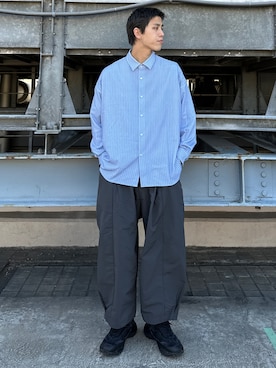 SHOさん（メンズ・178cm）の冬コーディネート