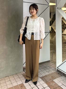 yukaさん（レディース・155cm）の夏コーディネート