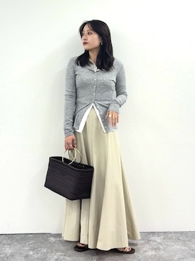 「NOLLEY’S Sophi（ノーリーズソフィ）のアイテム」を使った、yukaさん（骨格ストレート・レディース・155cm）の春コーディネート