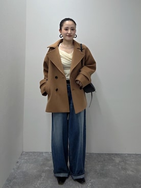 「NOLLEY’S（ノーリーズ）のアイテム」を使った、yukaさん（レディース・155cm）の秋コーディネート