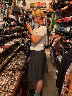モコさん（レディース・158cm・10代）の秋コーディネート