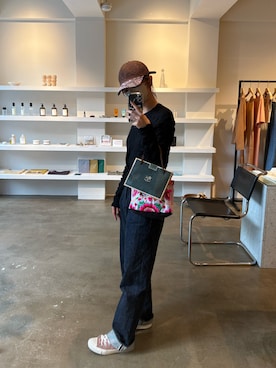 「ANATOMICA（アナトミカ）のアイテム」を使った、yunさん（レディース・168cm）の春コーディネート