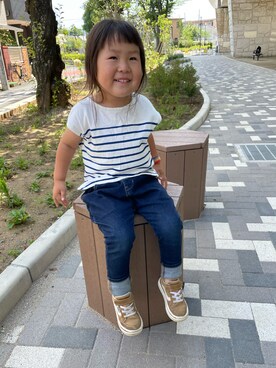 summercentralさん（キッズ・100cm）の夏コーディネート