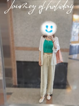 ElizaBethさん（レディース・163cm）の夏コーディネート