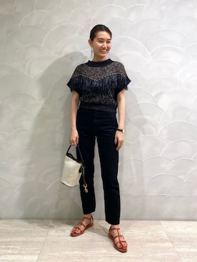 中井　オデット エ オディール スタッフさん（レディース・158cm）の春コーディネート