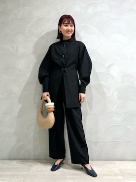 中井 オデット エ オディール スタッフさん(レディース・158cm)の冬コーディネート