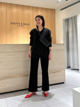 中井　オデット エ オディール スタッフさんのコーディネート