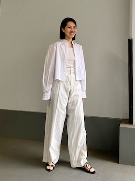 中井　オデット エ オディール スタッフさん（レディース・159cm）の春コーディネート