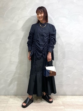 中井 オデット エ オディール スタッフさん(レディース・158cm)の春コーディネート