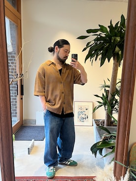 「アイテム（デニムパンツ）」を使った、nori10256025さん（メンズ・160cm・30代）の夏コーディネート