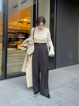 aya_lemageさん(レディース・158cm)の冬コーディネート