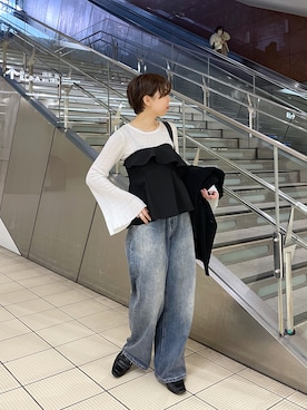 aya_lemageさん（レディース・158cm）の春コーディネート