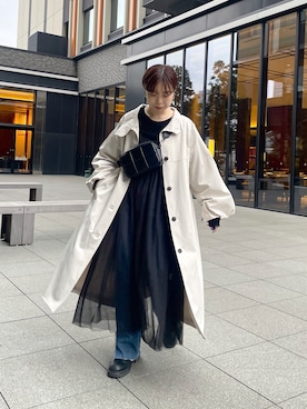 aya_lemageさん(レディース・158cm)の冬コーディネート