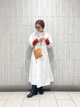 aya_lemageさん（レディース・157cm）の冬コーディネート