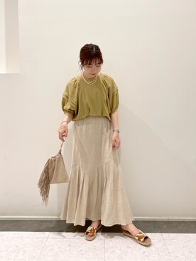 aya_lemageさん（レディース・157cm）の夏コーディネート