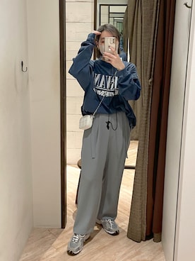 aya_lemageさん（レディース・157cm）の冬コーディネート