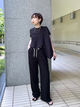 「MM6 Maison Margiela（ｴﾑｴﾑｼｯｸｽ ﾒｿﾞﾝ ﾏﾙｼﾞｪﾗ）のアイテム」を使った、aya_lemageさん（レディース・158cm）の春コーディネート