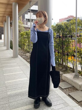 aya_lemageさん(レディース・157cm)の冬コーディネート