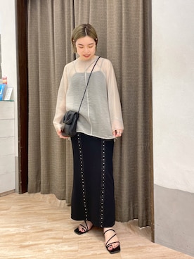 aya_lemageさん（レディース・157cm）の夏コーディネート